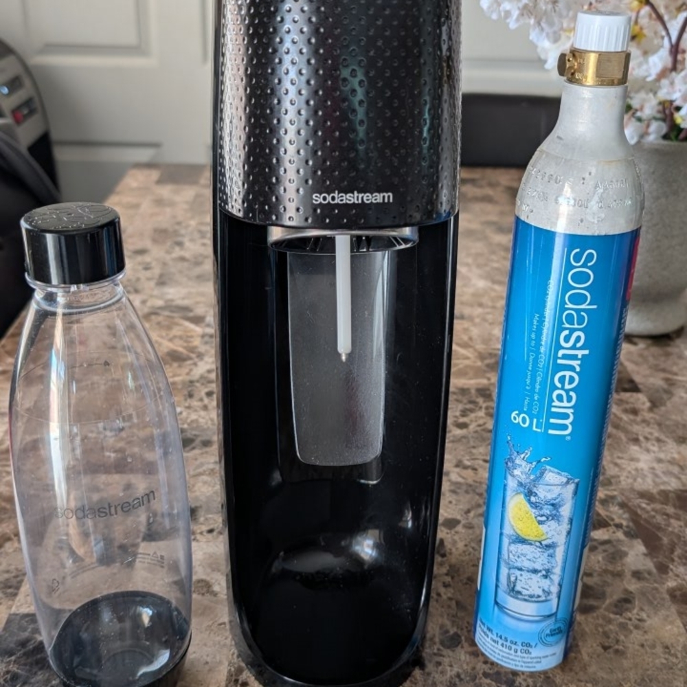 SodaStream Black Sparkling Water Maker